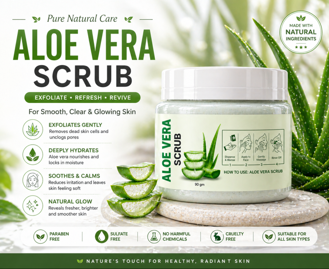 Aloe Vera Face Scrub