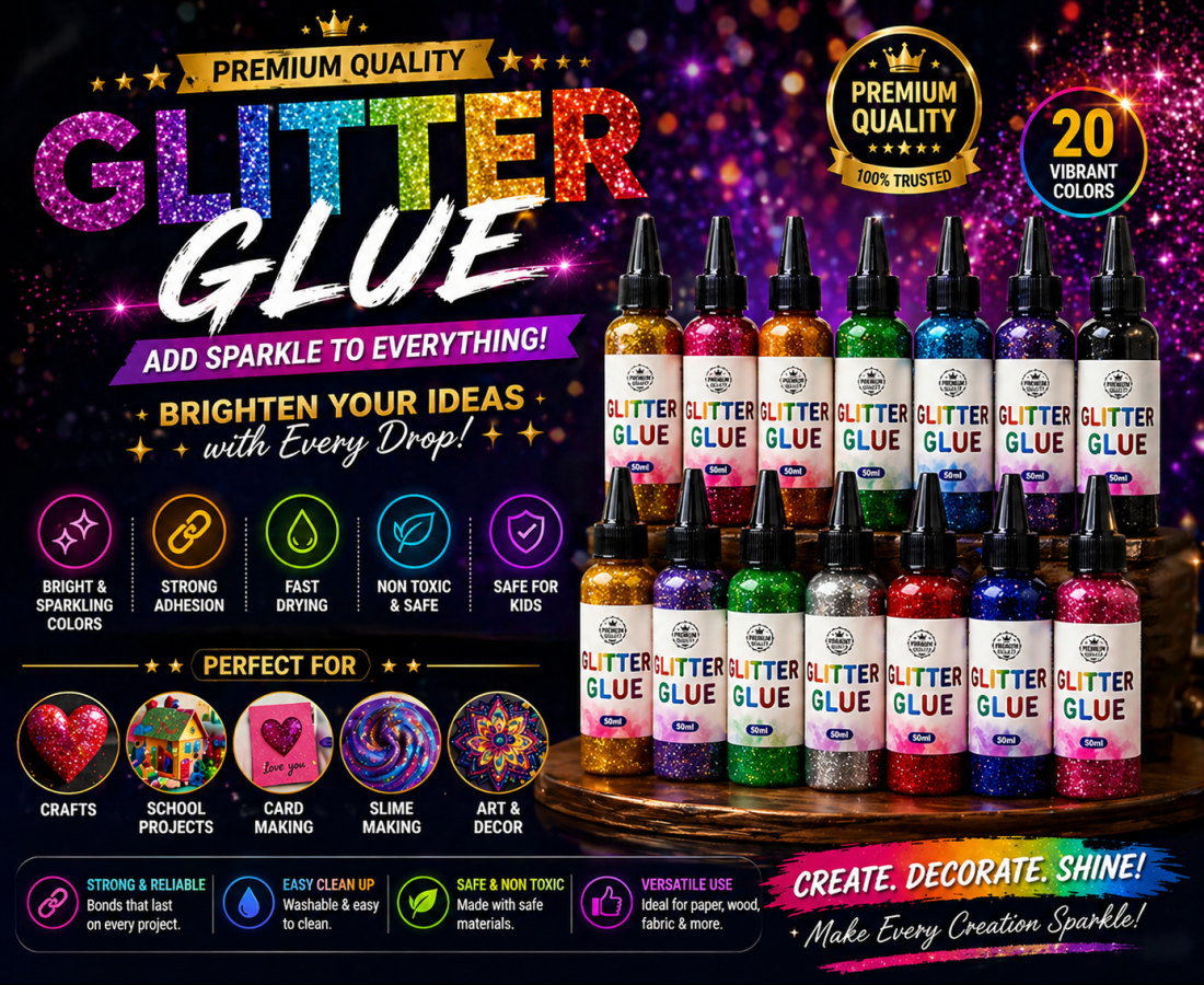 Glitter Glue (Multi-color)